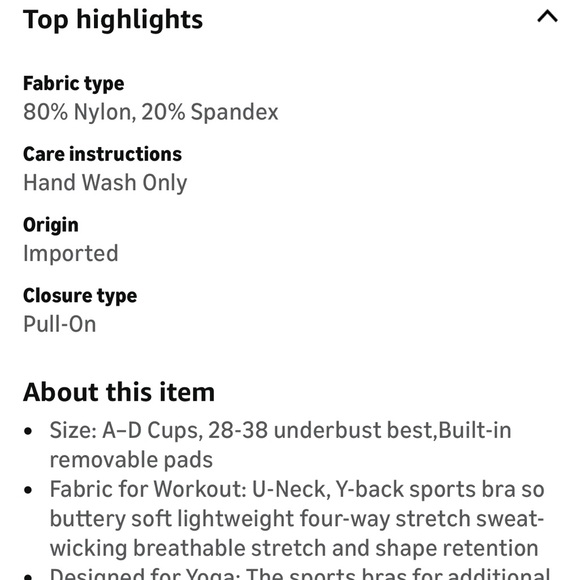 NWT Ruffle Strap Razorback Sports bra. Lite padding.  M - Picture 8 of 10